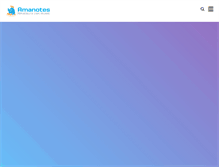 Tablet Screenshot of amanotes.com